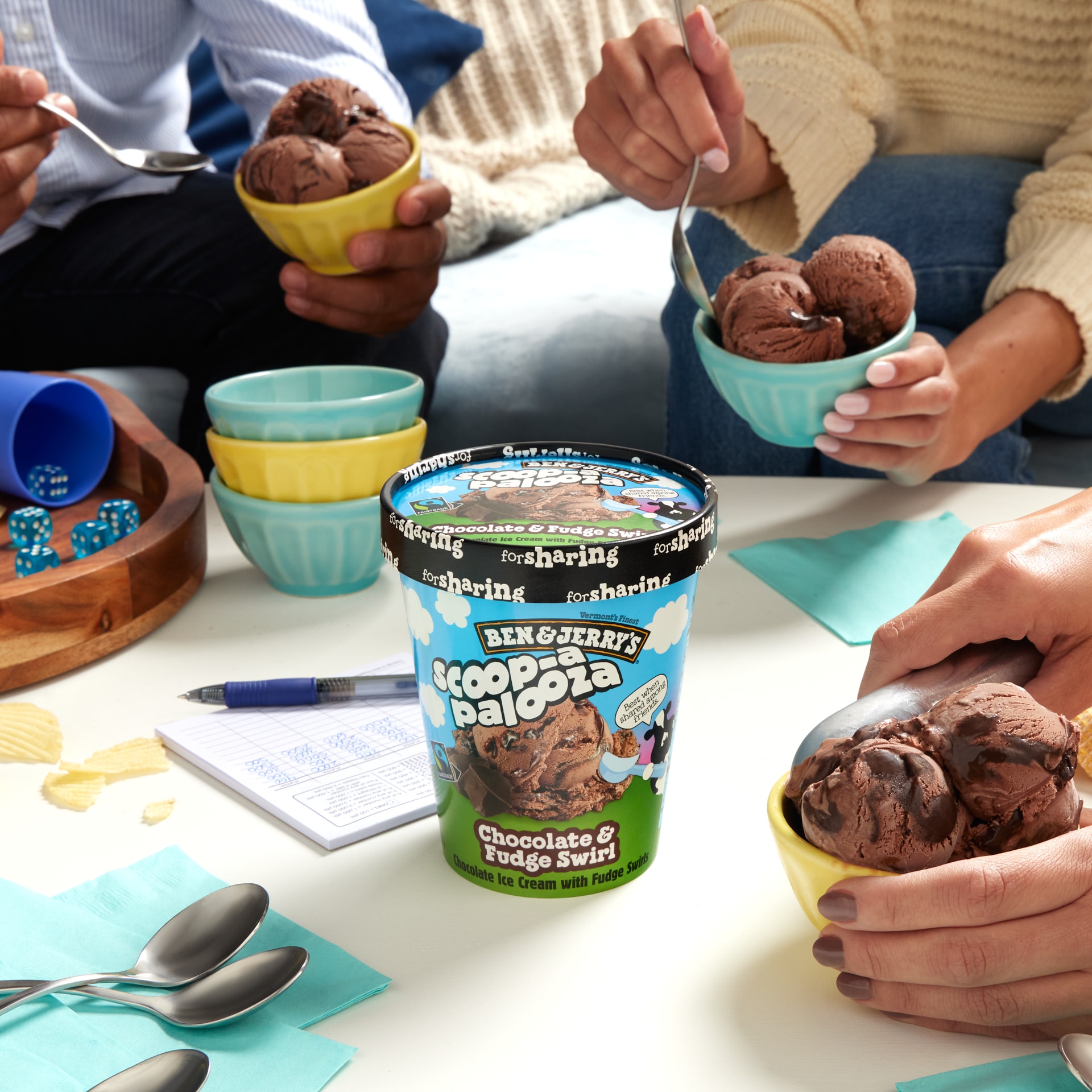 Chocolate & Fudge Swirl Scoop-apalooza | Ben & Jerry's
